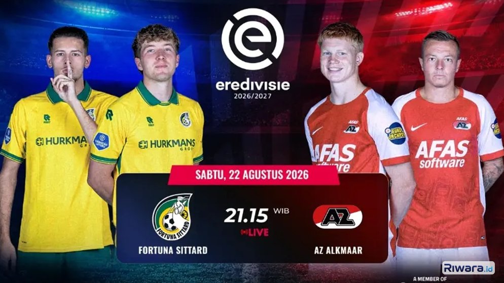 Prediksi Skor Fortuna Sittard vs AZ Alkmaar Eredivisie